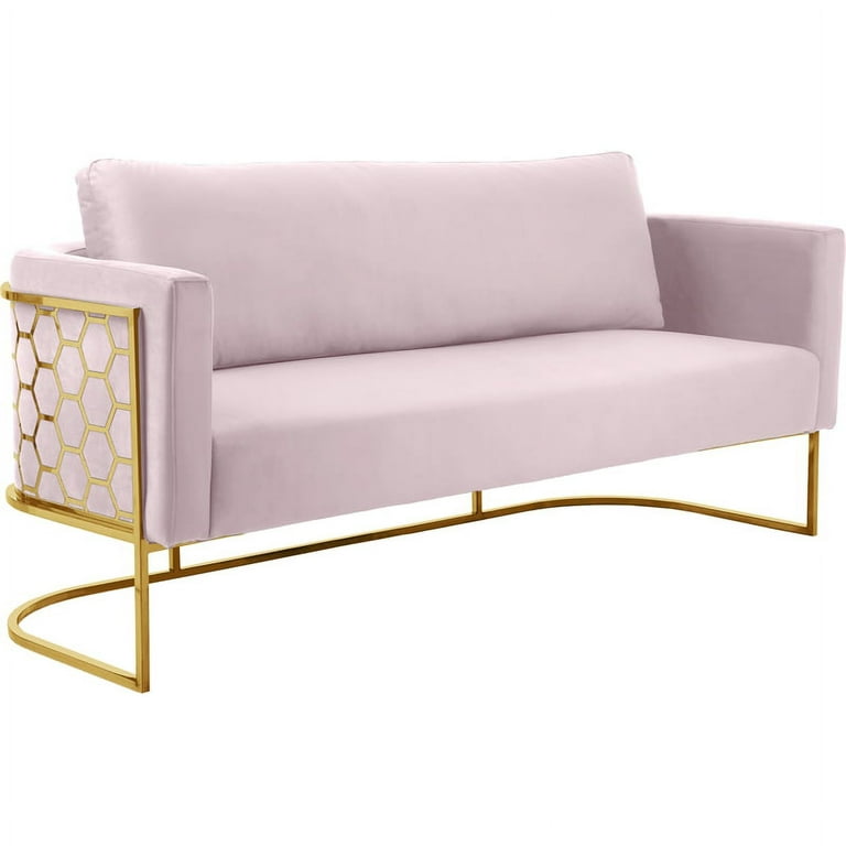 Meridian Furniture Casa Velvet Sofa - Gold Meridian Furniture Casa Velvet Sofa - Gold