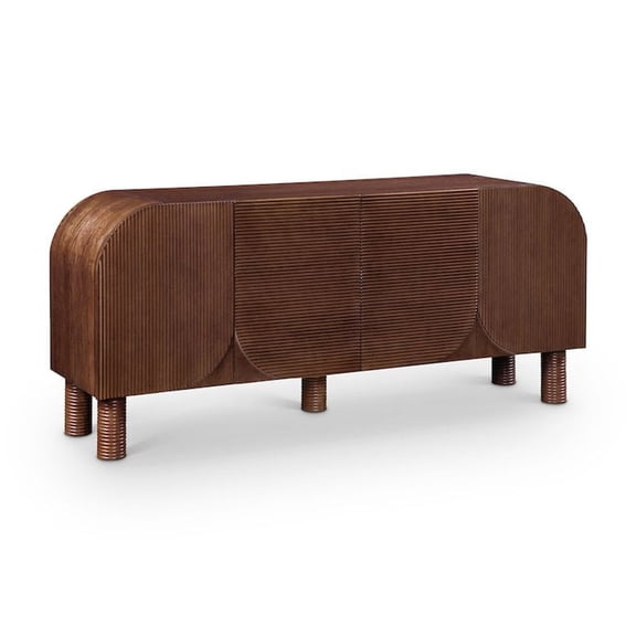 Meridian Furniture Casablanca Walnut Wood Veneer Sideboard/Buffet