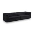 thumbnail image 1 of Meridian Furniture Cascade Black Velvet Fabric Modular Sofa, 1 of 11