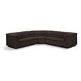 thumbnail image 1 of Meridian Furniture Cascade Brown Boucle Fabric Modular Sectional, 1 of 14