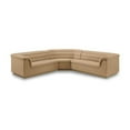 thumbnail image 1 of Meridian Furniture Cascade Camel Velvet Fabric Modular Sectional, 1 of 14