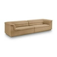 thumbnail image 1 of Meridian Furniture Cascade Camel Velvet Fabric Modular Sofa, 1 of 11