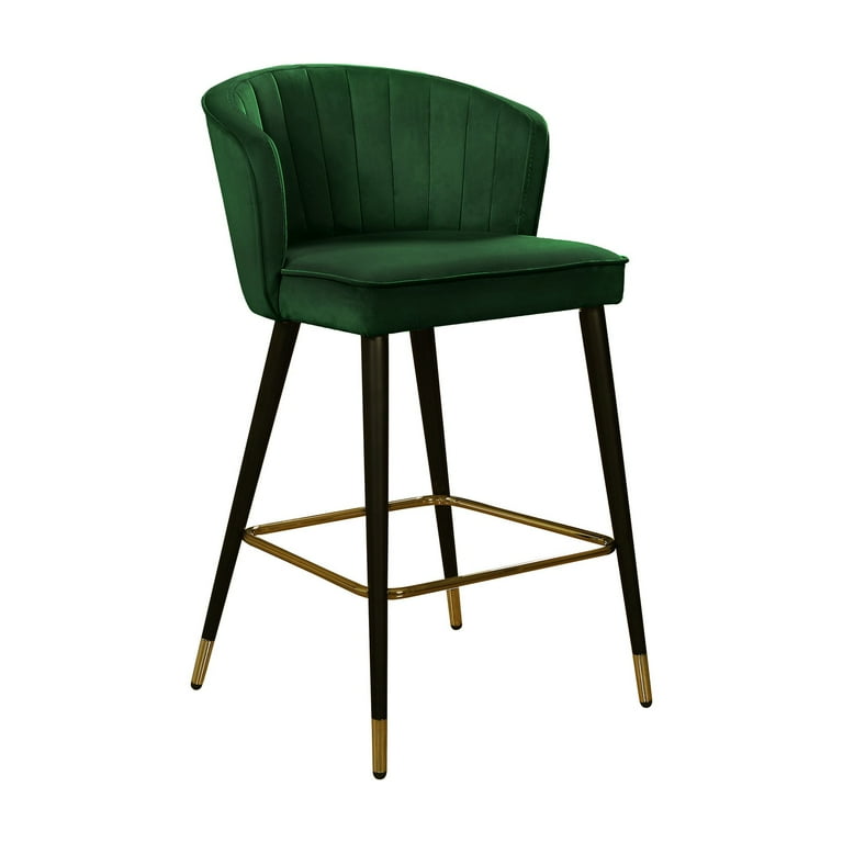 Meridian Furniture Cassie Velvet Counter Stool Meridian Furniture Cassie Velvet Counter Stool