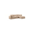 thumbnail image 1 of Meridian Furniture Comfy Beige Velvet Modular Sectional, 1 of 16