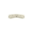 thumbnail image 1 of Meridian Furniture Comfy Cream Faux Leather Modular Sectional, 1 of 11