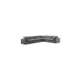 thumbnail image 1 of Meridian Furniture Comfy Grey Velvet 6-Pc. Modular Sectional, 1 of 11