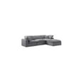 thumbnail image 1 of Meridian Furniture Comfy Grey Velvet Modular Sectional, 1 of 16