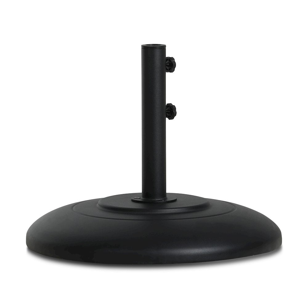 Meridian Furniture Cozumel Black Steel Patio Umbrella Base