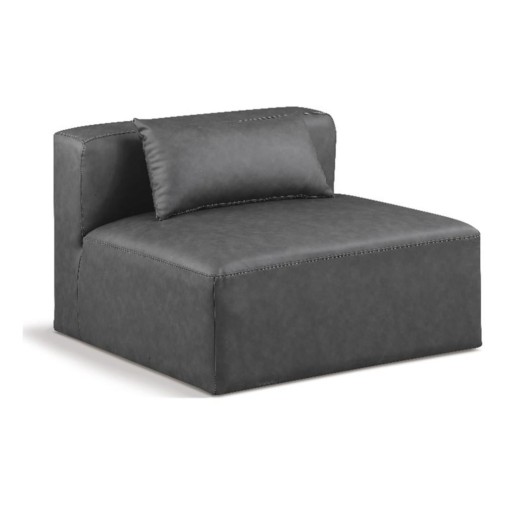 Meridian Furniture Cube Modular Armless Chair Meridian Furniture Cube Modular Armless Chair