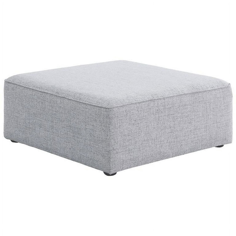 Meridian Furniture Beckham Linen Polyester Modular Ottoman Meridian Furniture Beckham Linen Polyester Modular Ottoman