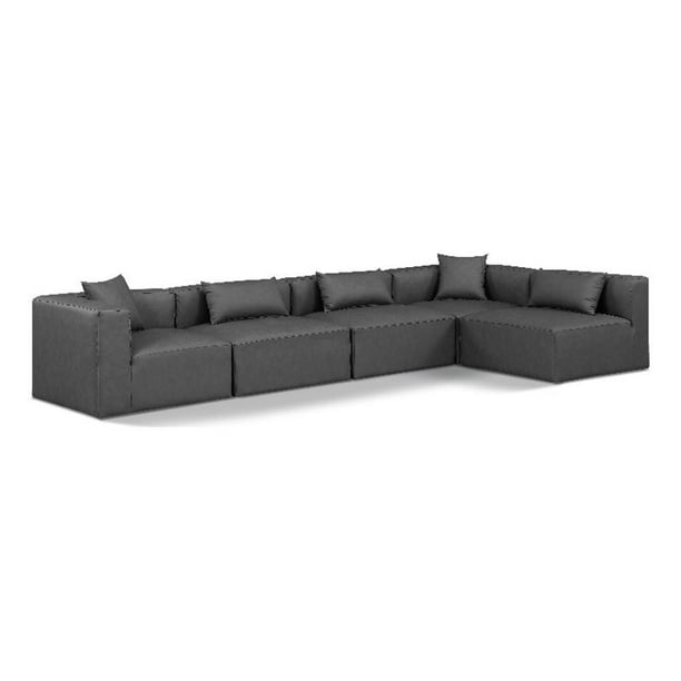 Meridian Furniture Cube Modular Sectional 5B Meridian Furniture Cube Modular Sectional 5B