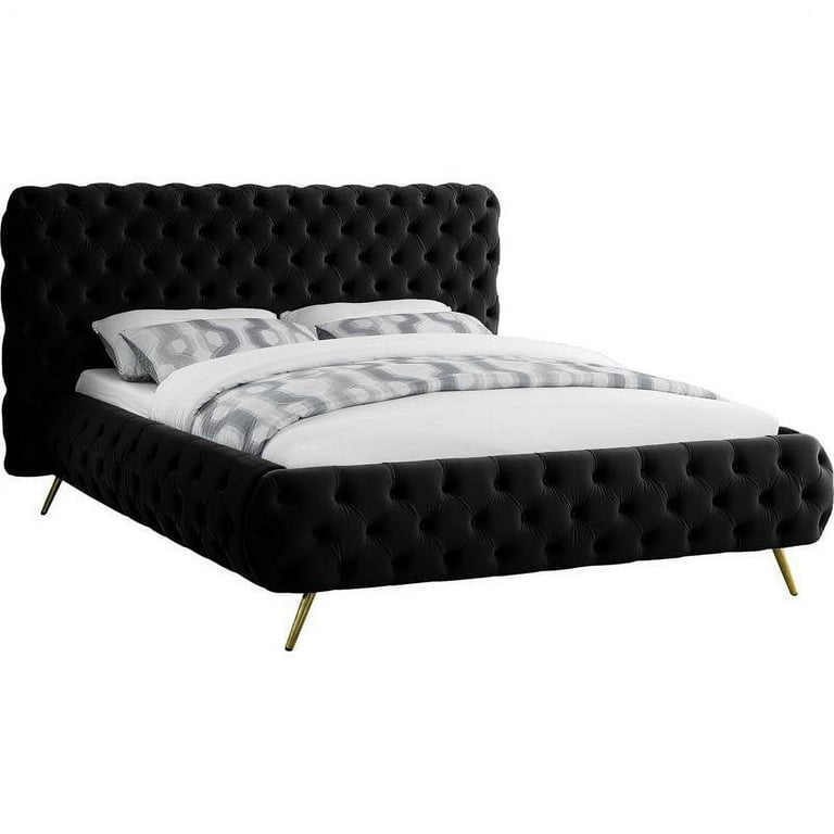 Meridian Furniture Delano Velvet King Bed Meridian Furniture Delano Velvet King Bed