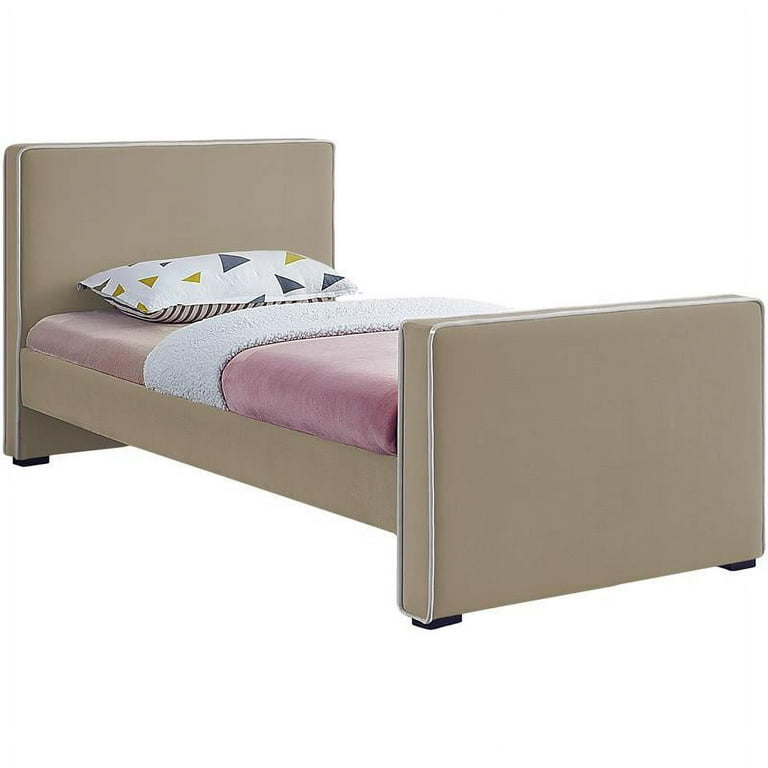 Meridian Furniture Dillard Velvet Twin Bed Meridian Furniture Dillard Velvet Twin Bed