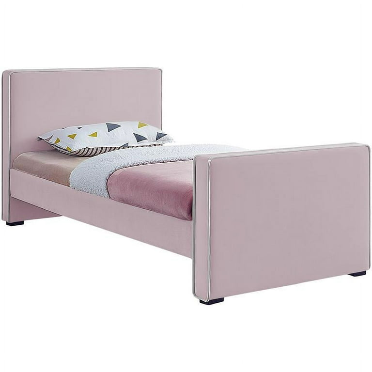 Meridian Furniture Dillard Velvet Twin Bed Meridian Furniture Dillard Velvet Twin Bed