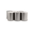 thumbnail image 1 of Meridian Furniture Dimple 6 Piece Silver Iron Metal Coffee Table, 1 of 5