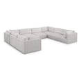 thumbnail image 1 of Meridian Furniture Ease Cream Fabric Modular Sectional, 1 of 46
