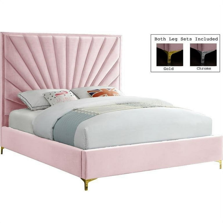 Meridian Furniture Eclipse Velvet Full Bed Meridian Furniture Eclipse Velvet Full Bed