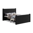 thumbnail image 1 of Meridian Furniture Elias Black Boucle Fabric King Bed, 1 of 8