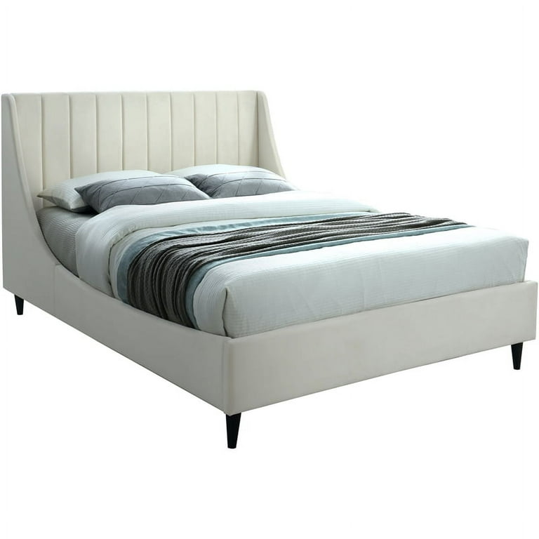 Meridian Furniture Eva Velvet Queen Bed Meridian Furniture Eva Velvet Queen Bed