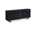 thumbnail image 1 of Meridian Furniture Excel Grey Oak Veneer Lacquer Sideboard/Buffet, 1 of 8