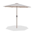 thumbnail image 1 of Meridian Furniture Fiji Beige Polyester Patio Umbrella, 1 of 10