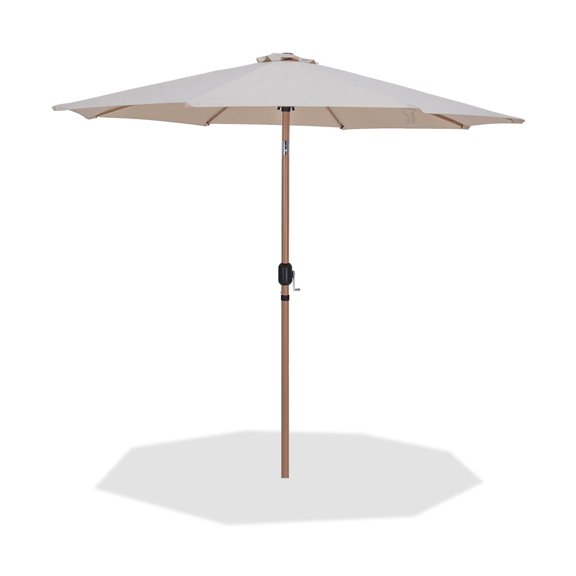 Meridian Furniture Fiji Beige Polyester Patio Umbrella