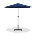 thumbnail image 1 of Meridian Furniture Fiji Navy Polyester Patio Umbrella with Base Set, 1 of 19