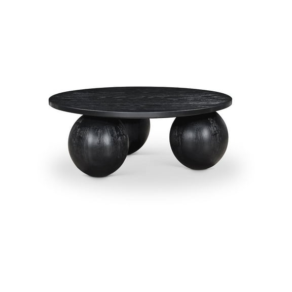 Meridian Furniture Fitch Black Oak Veneer Coffee Table