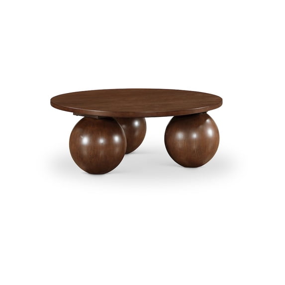 Meridian Furniture Fitch Brown Oak Veneer Coffee Table