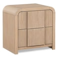 thumbnail image 1 of Meridian Furniture Fluted Natural Night Stand, 1 of 10