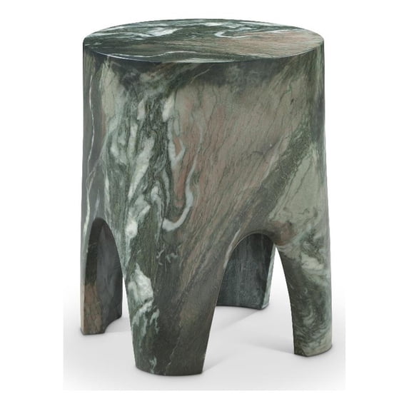 Meridian Furniture Foligno Green Indoor/Outdoor Concrete End Table