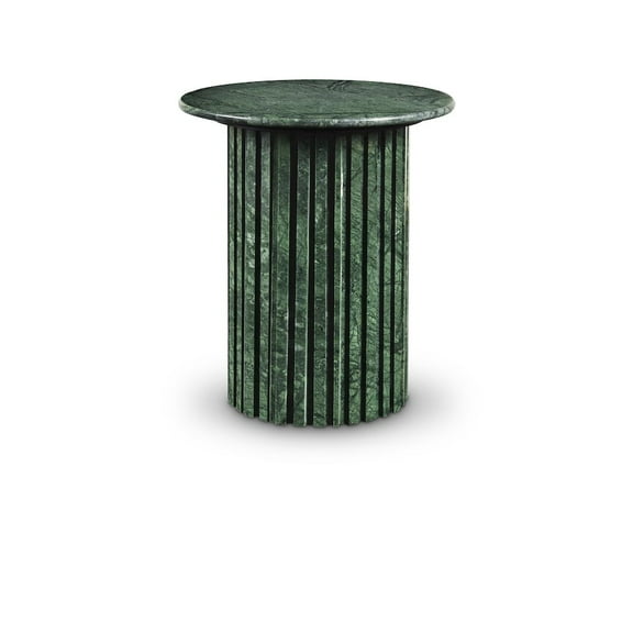 Meridian Furniture Genoa Green Marble End Table