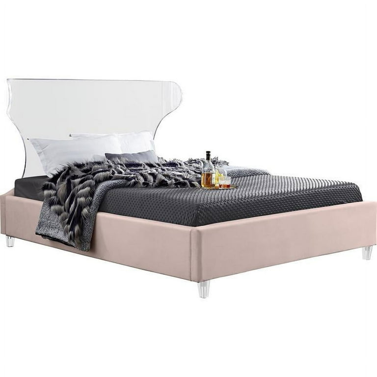 Meridian Furniture Ghost Velvet Full Bed Meridian Furniture Ghost Velvet Full Bed