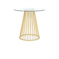 thumbnail image 1 of Meridian Furniture Gio Counter Height Table in Gold, 1 of 4