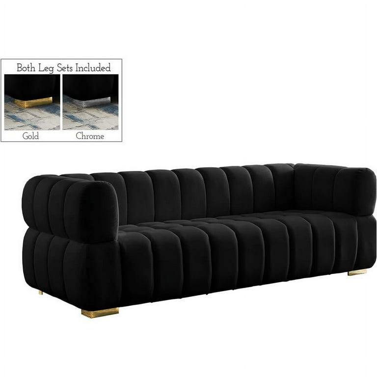 Meridian Furniture Gwen Velvet Sofa