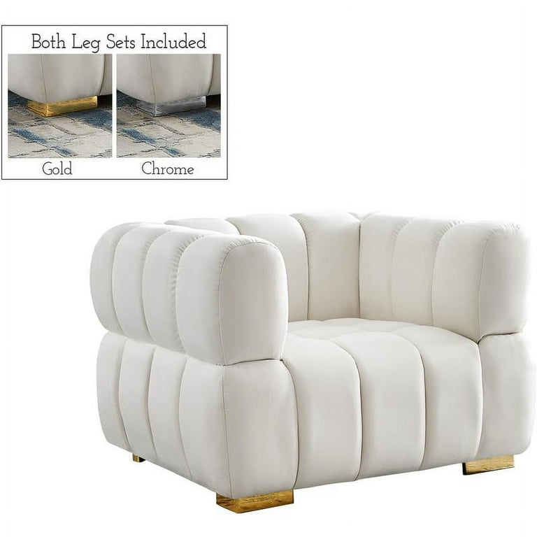 Meridian Furniture Gwen Velvet Chair Meridian Furniture Gwen Velvet Chair