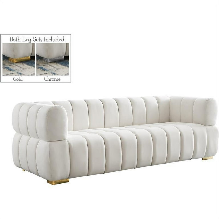 Meridian Furniture Gwen Velvet Sofa Meridian Furniture Gwen Velvet Sofa
