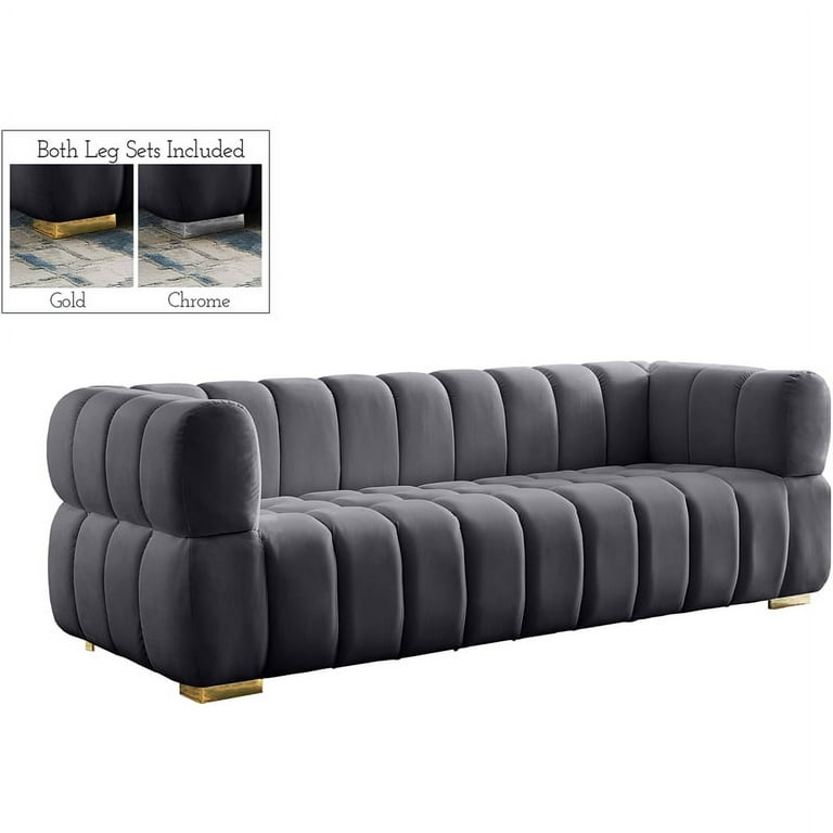 Meridian Furniture Gwen Velvet Chair Meridian Furniture Gwen Velvet Chair