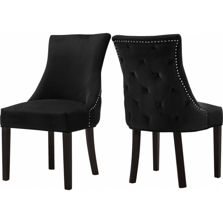 Meridian Furniture Hannah Velvet Dining Chair Meridian Furniture Hannah Velvet Dining Chair