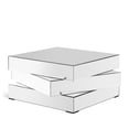 thumbnail image 1 of Meridian Furniture Haven Stacked Design Mirrored Coffee Table, 1 of 5