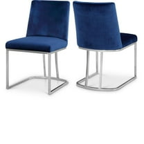 Meridian Furniture Heidi Navy Velvet Dining Chair (Set of 2)