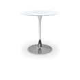 thumbnail image 1 of Meridian Furniture Holly 36" Chrome Counter Height Table, 1 of 4