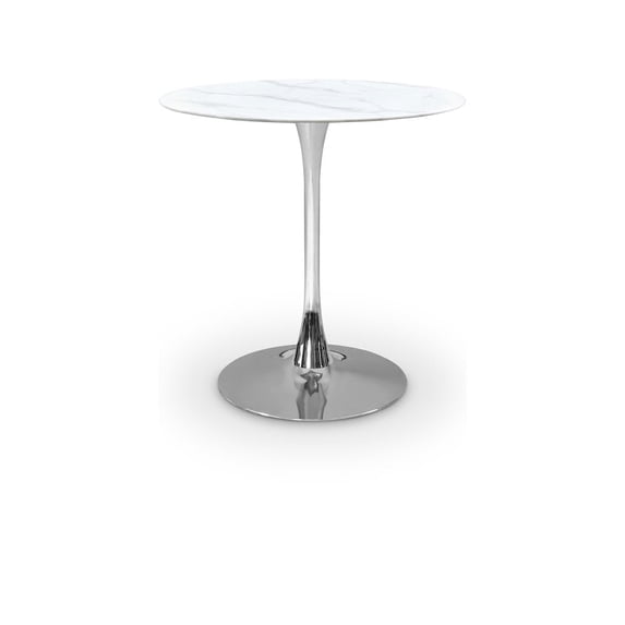 Meridian Furniture Holly 36" Chrome Counter Height Table