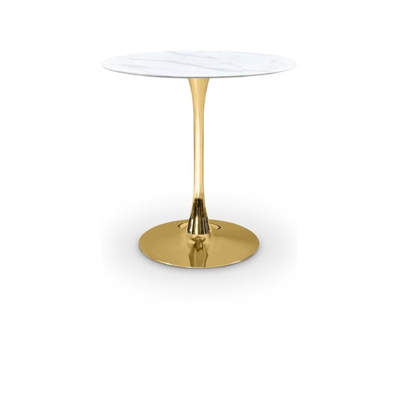 Meridian Furniture Holly 36" Gold Counter Height Table