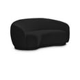 thumbnail image 1 of Meridian Furniture Hyde Black Boucle Fabric Loveseat, 1 of 14