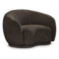 thumbnail image 1 of Meridian Furniture Hyde Brown Boucle Fabric Chair, 1 of 27