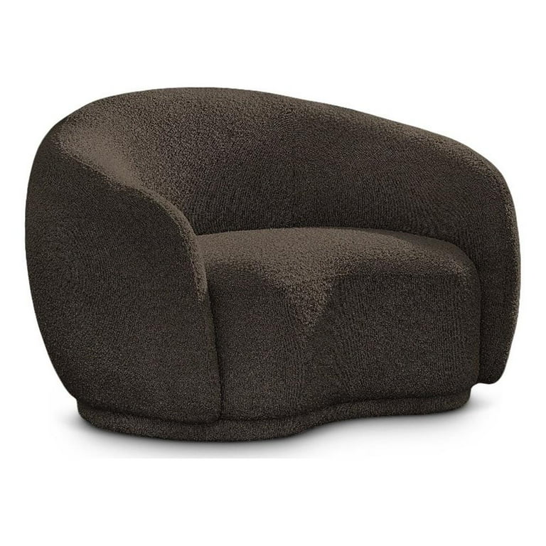 Meridian Furniture Hyde Boucle Fabric Chair Meridian Furniture Hyde Boucle Fabric Chair