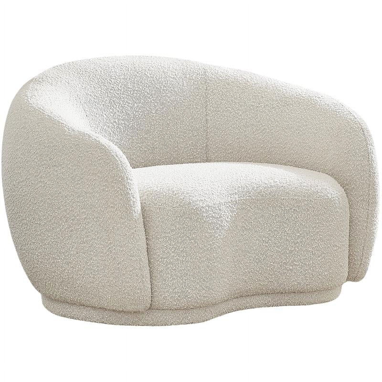 Meridian Furniture Hyde Boucle Fabric Chair Meridian Furniture Hyde Boucle Fabric Chair