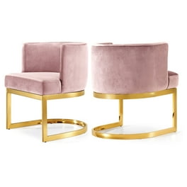 Meridian Furniture Annie Velvet Dining Chair - Chrome Meridian Furniture Annie Velvet Dining Chair - Chrome