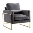 thumbnail image 1 of Meridian Furniture Inc Mila Upholstered Arm Chair, 1 of 11